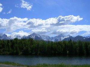 Amazing Views on the drive to Paxson.